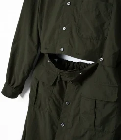 Shifting Dress - Dk. Olive Recycled Poly