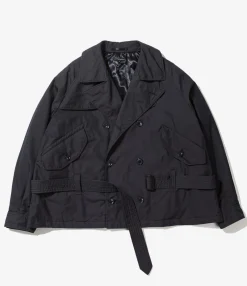 Short Trench - Dk.Navy Nyco Twill