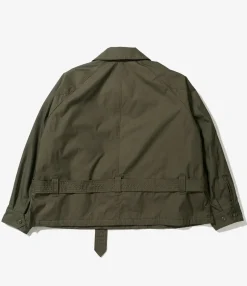Short Trench - Olive CP Weather Poplin