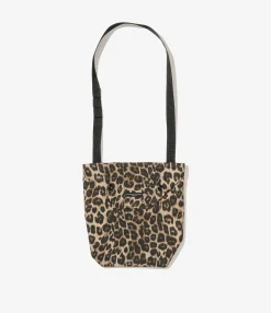 Shoulder Pouch - Brown Nyco Leopard Print