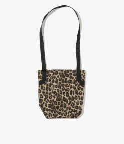 Shoulder Pouch - Brown Nyco Leopard Print