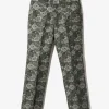 Side Tab Trouser - Olive - W/R Rose Jq.