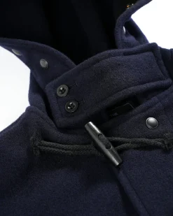 Side Vent Duffle - Navy