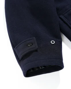 Side Vent Duffle - Navy