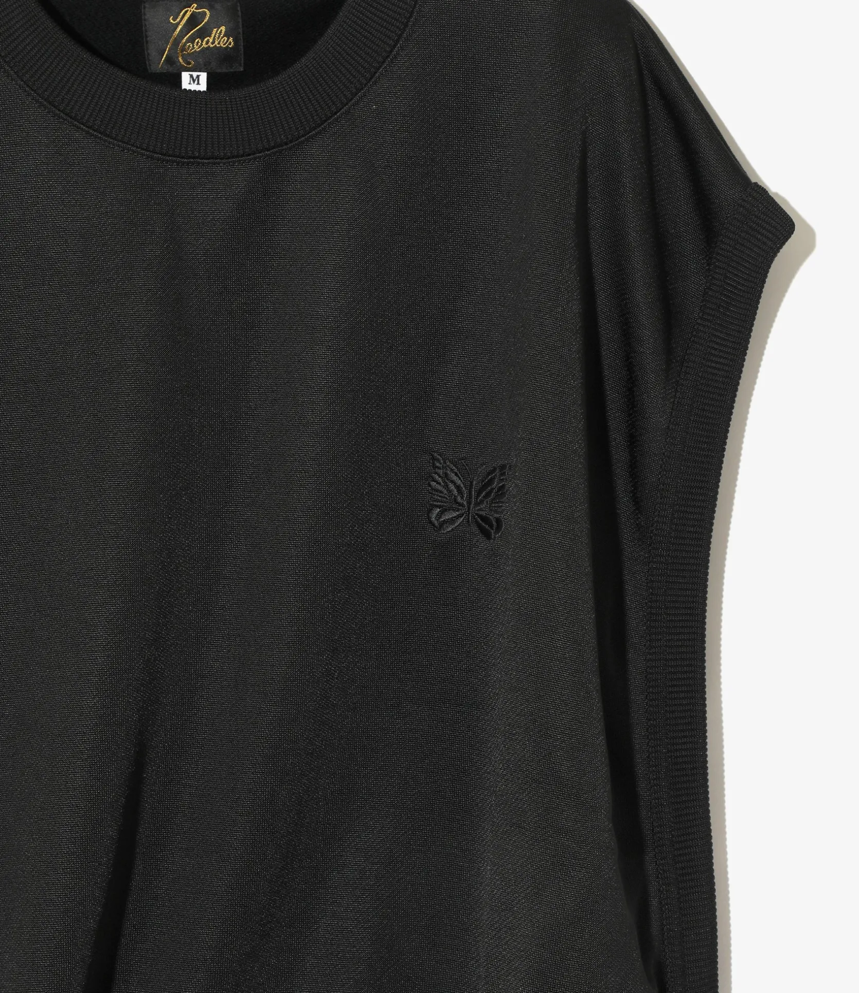 Sleeveless Shirt - Black - Bright Jersey