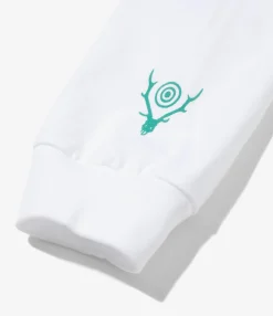 South2 West8 x Better Gift Shop - Long Sleeve T-Shirt - White