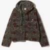 SPO Hoody - Khaki/Grey - Poly Pile Botanical Jq.