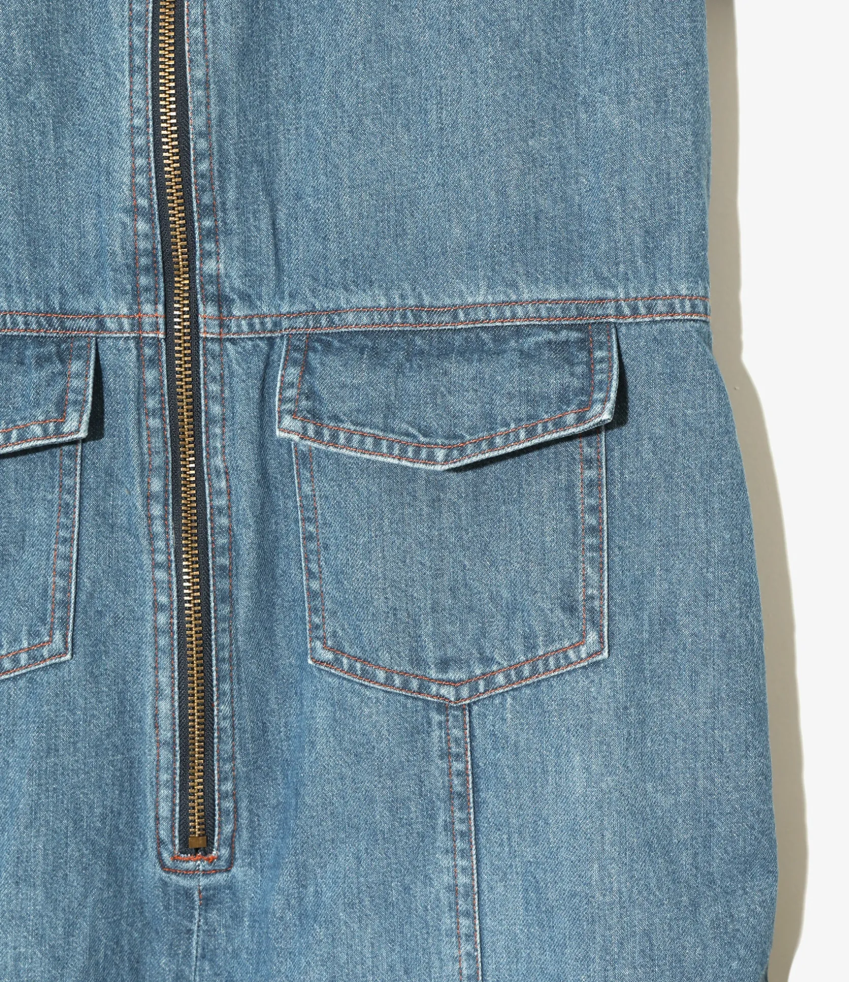 S/S Jumpsuit - Indigo - 10oz Denim