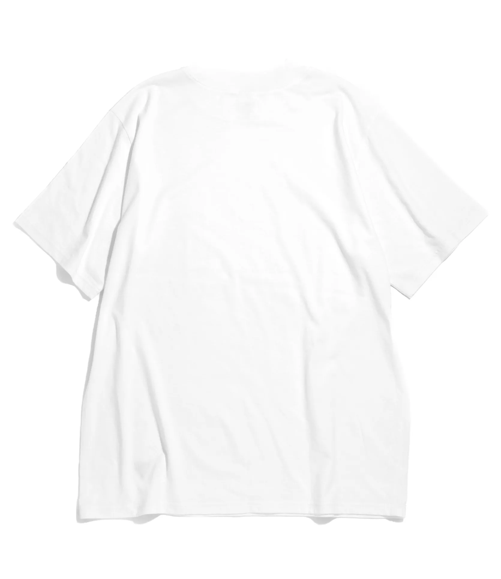 S/S Mock Neck Tee - White - Cordura Jersey
