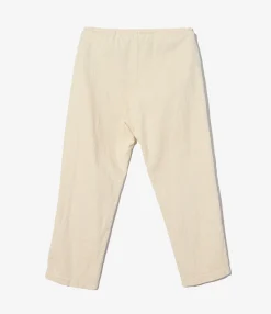 STK Pant - White Rayon Embroidery Eyelet