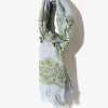 Stole - Grey - Cotton Gauze