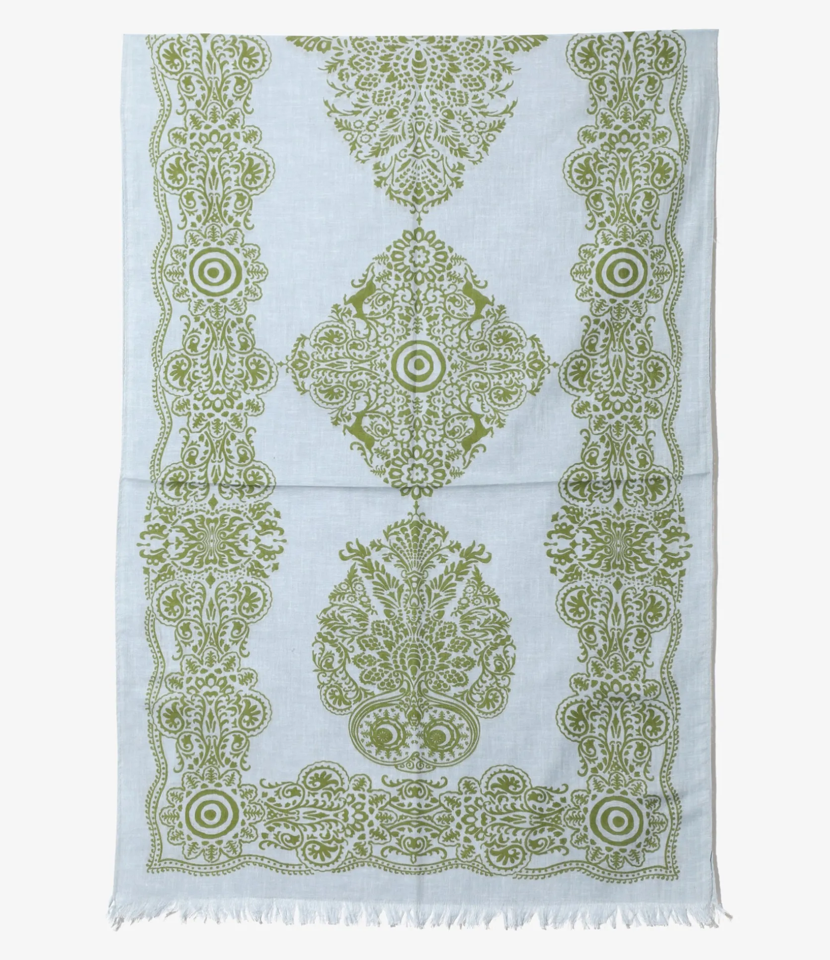 Stole - Grey - Cotton Gauze