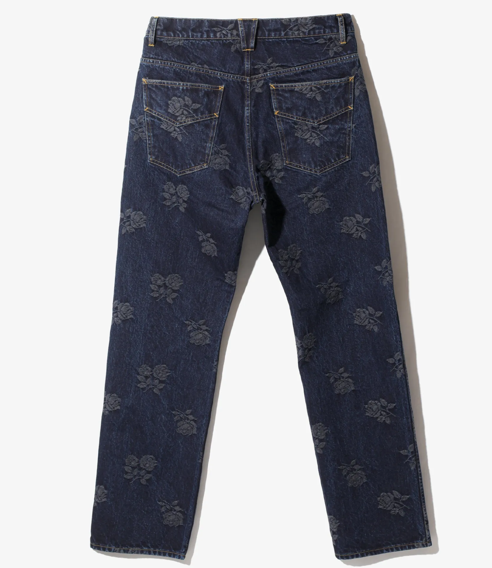 Straight Jean - Indigo - 13oz Denim / Rose Jq.