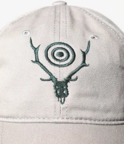 Strap Back Cap - Grey - S&T Emb.