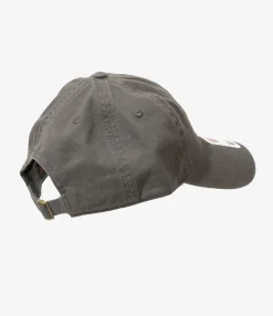 Strap Back Cap - Grey - Skull & Target Emb.