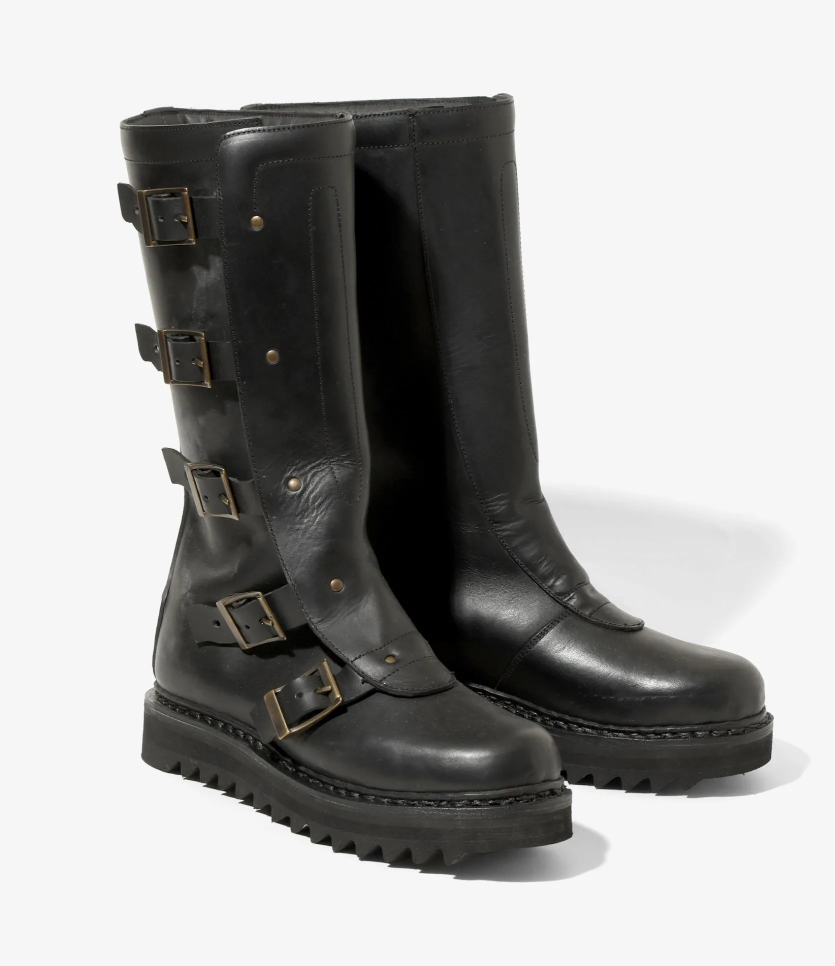 5 Straps Moto Boot