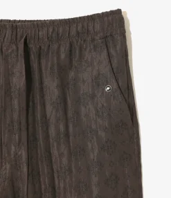 String Cowboy Pant - Bordeaux - Bright Foulard