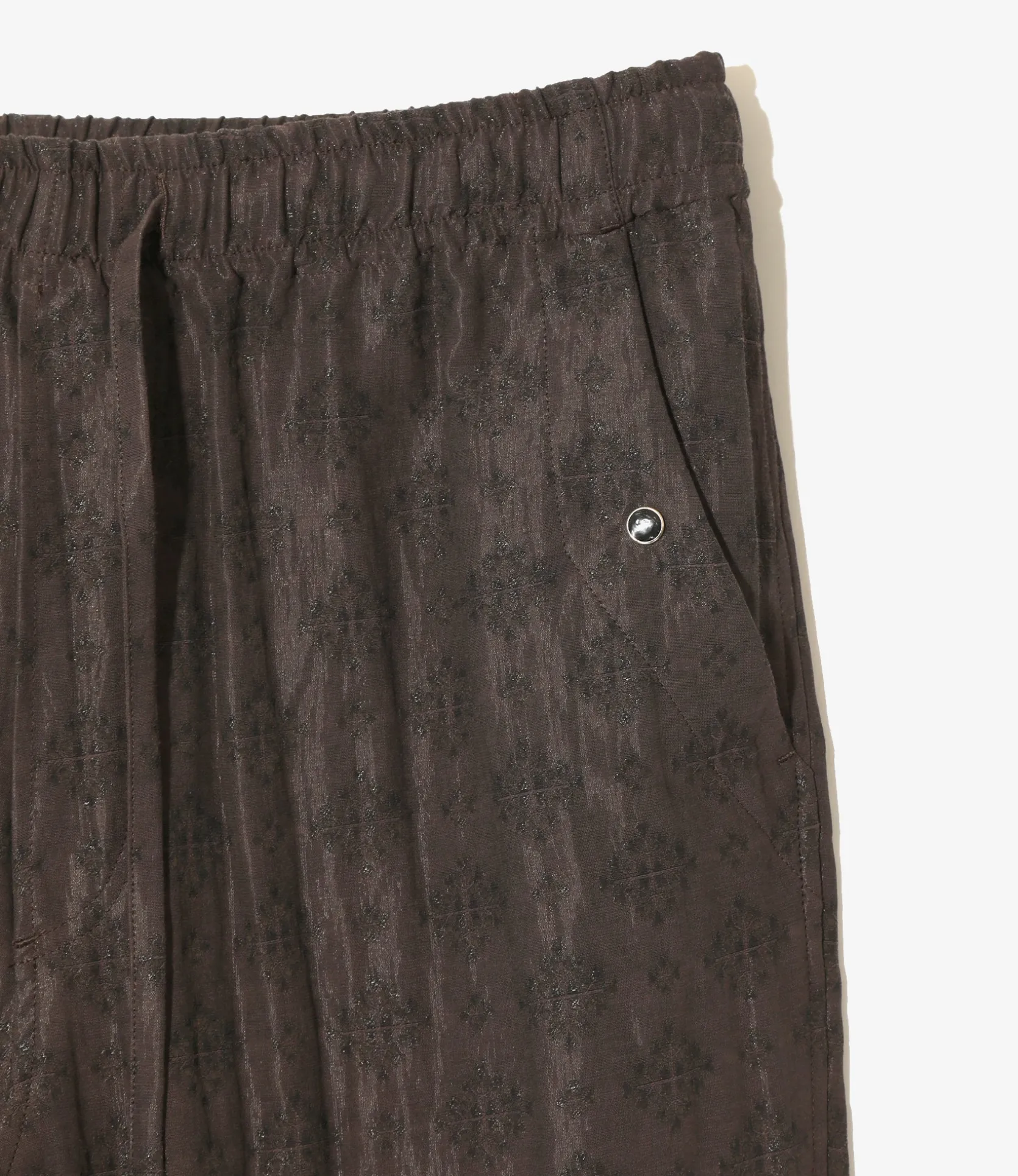 String Cowboy Pant - Bordeaux - Bright Foulard