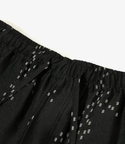 String Cowboy Pant - Off White- R/AC Square Dot Jacquard