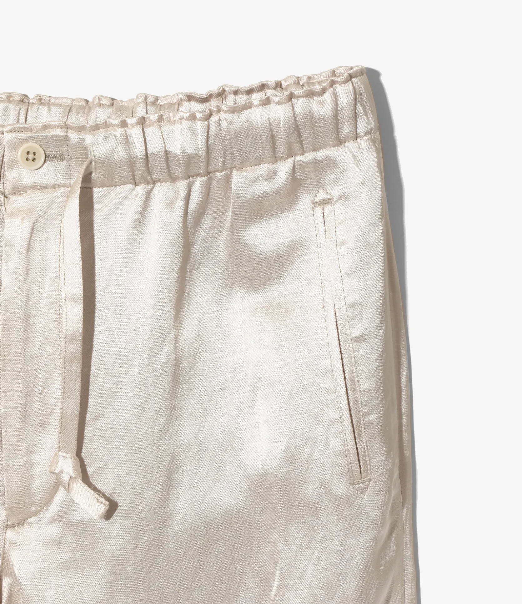 String Easy Pant - Beige - Bright Kersey