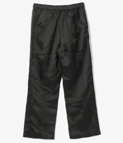 String Easy Pant - Black - Bright Kersey