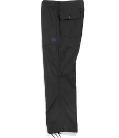 String Fatigue Pant - Black - Back Sateen