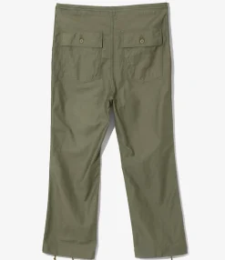String Fatigue Pant - Olive - Back Sateen