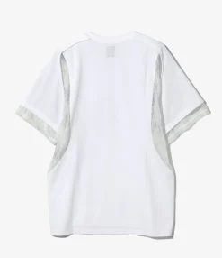 S2W8 x AFFXWRKS - S/S Crew Neck Tee - White - Poly Jersey