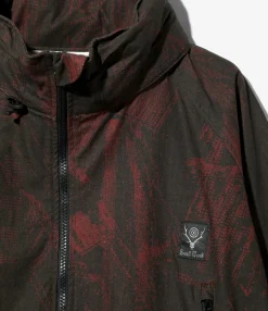 S2W8 x AFFXWRKS - Weather Effect Jacket - Black Cotton Ripstop/Printed