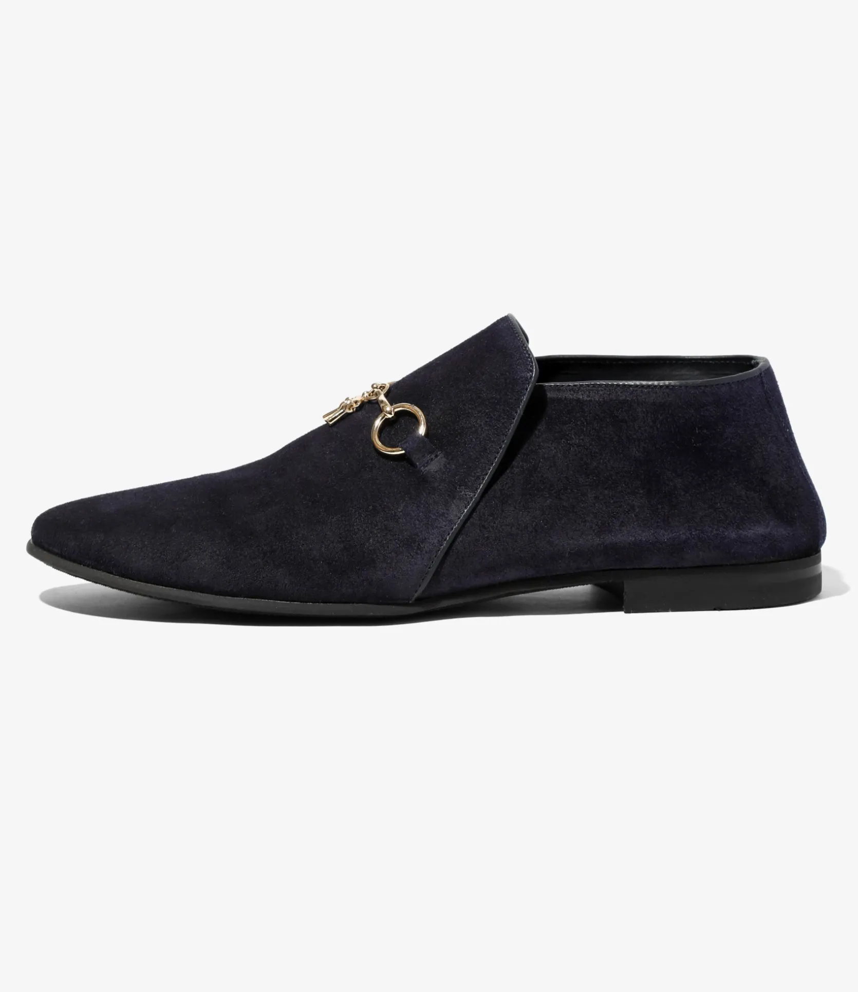 Tassel Bit Slip-On Chukka - Purple