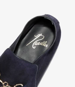 Tassel Bit Slip-On Chukka - Purple