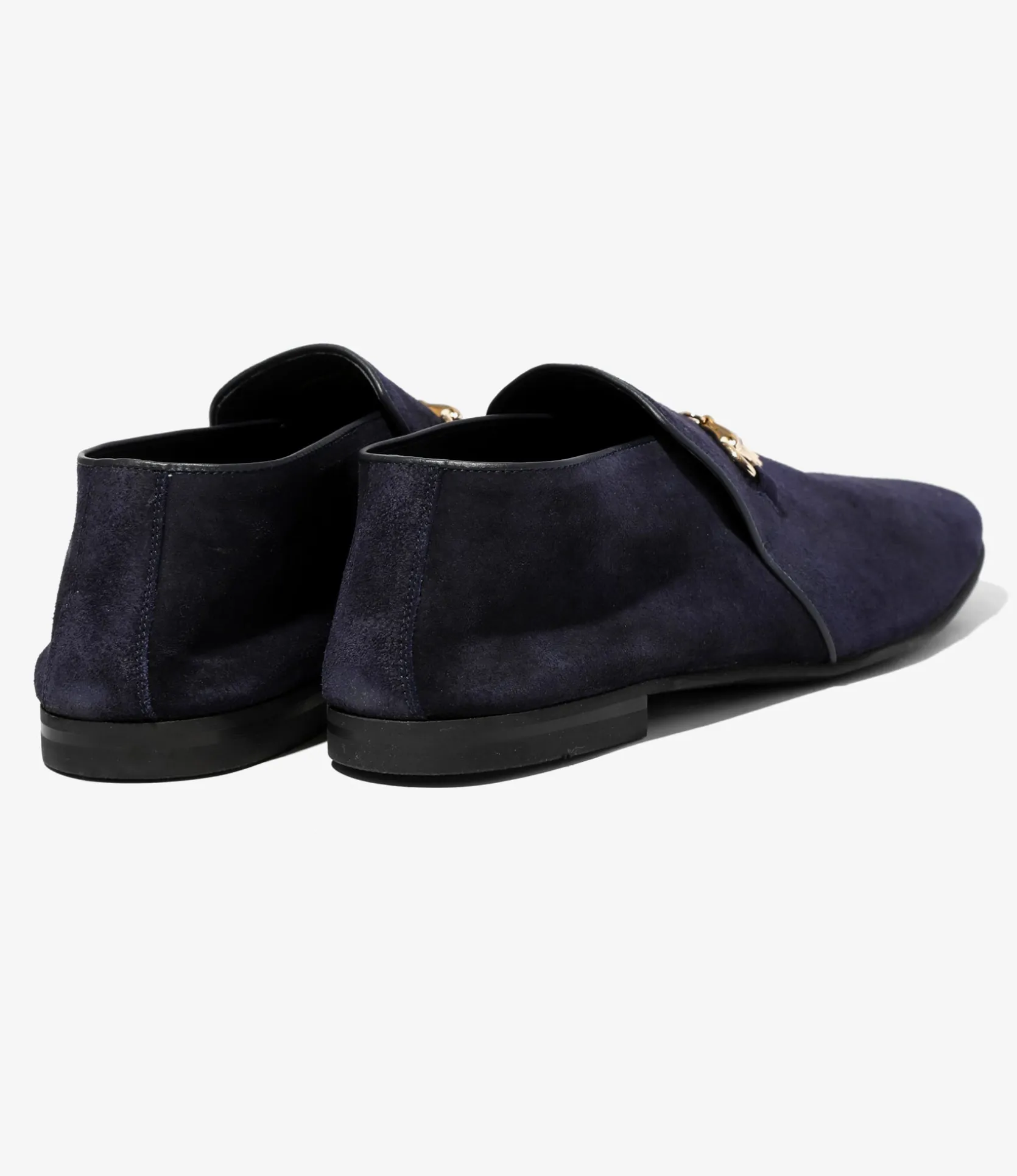 Tassel Bit Slip-On Chukka - Purple