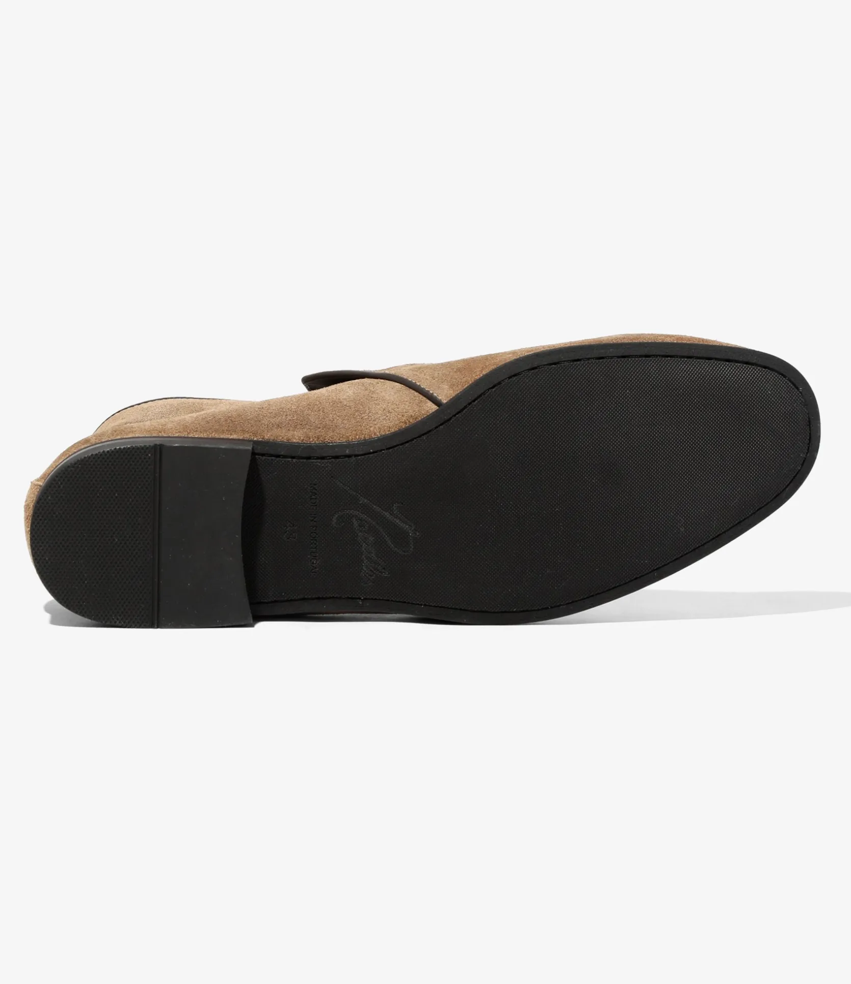 Tassel Bit Slip-On Chukka - Taupe