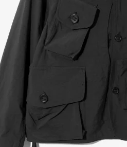 Tenkara Jacket - Black - Nylon Oxford