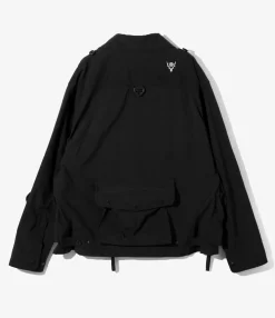 Tenkara Shirt - Black - Nylon Oxford