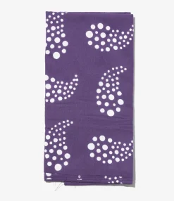 Tenugui Bandana - Purple - Paisley