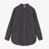 19th Century BD Shirt - Charcoal 100's 2Ply Broadcloth