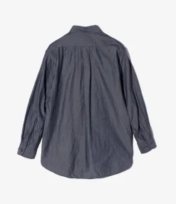 19th Century BD Shirt - Indigo Cotton Chambray