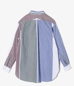 19th Century BD Shirt - Multi Block Stripe