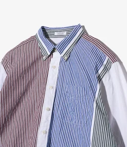 19th Century BD Shirt - Multi Block Stripe