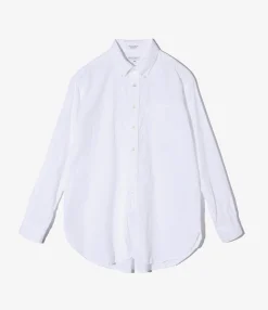 19th Century BD Shirt - White 100's 2Ply Broadcloth