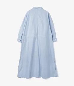 The Button Down Dress - Blue Ivy Oxford