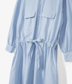 The Button Down Dress - Blue Ivy Oxford