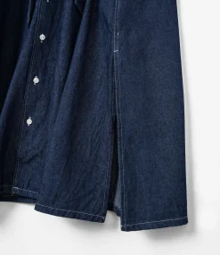 The Button Down Dress - Indigo 6.5oz Denim