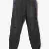 2-Tone String Sweat Pant - Black - Cotton French Terry