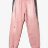 2-Tone String Sweat Pant - Rose - Cotton French Terry
