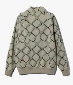 Track Jacket - Abstract - Poly Jacquard