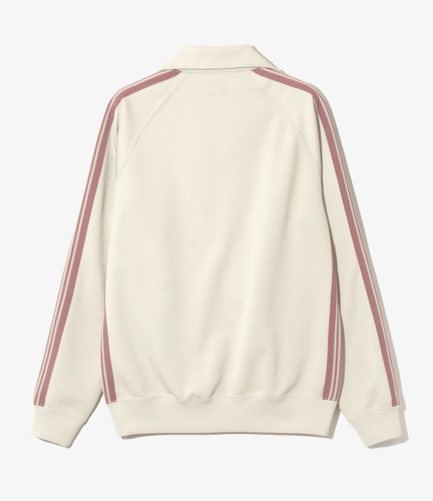 Track Jacket - Ivory - Poly Smooth