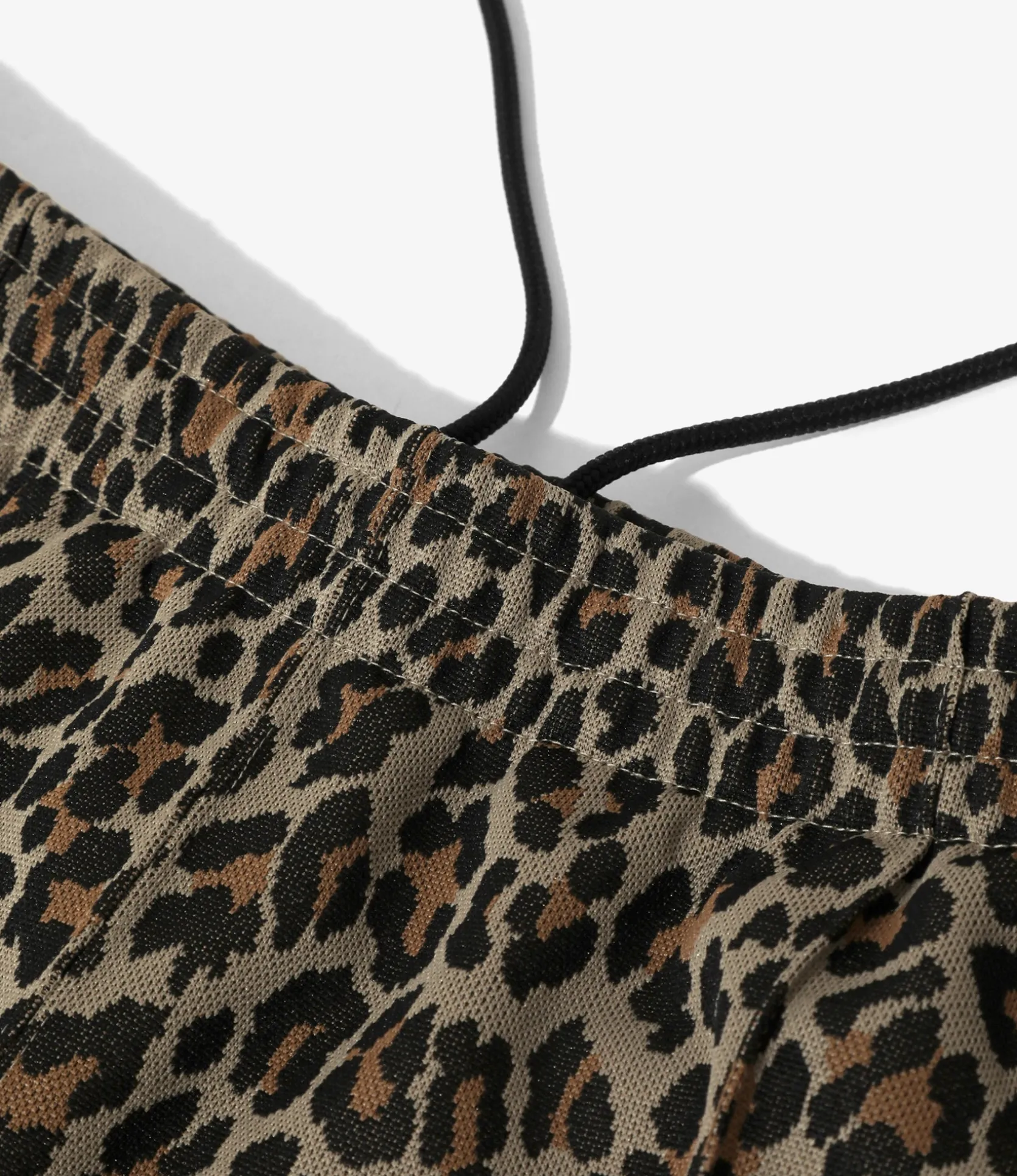Track Pant - Leopard - Poly Jacquard