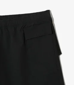 Trail Short - Black - Poly Taffeta